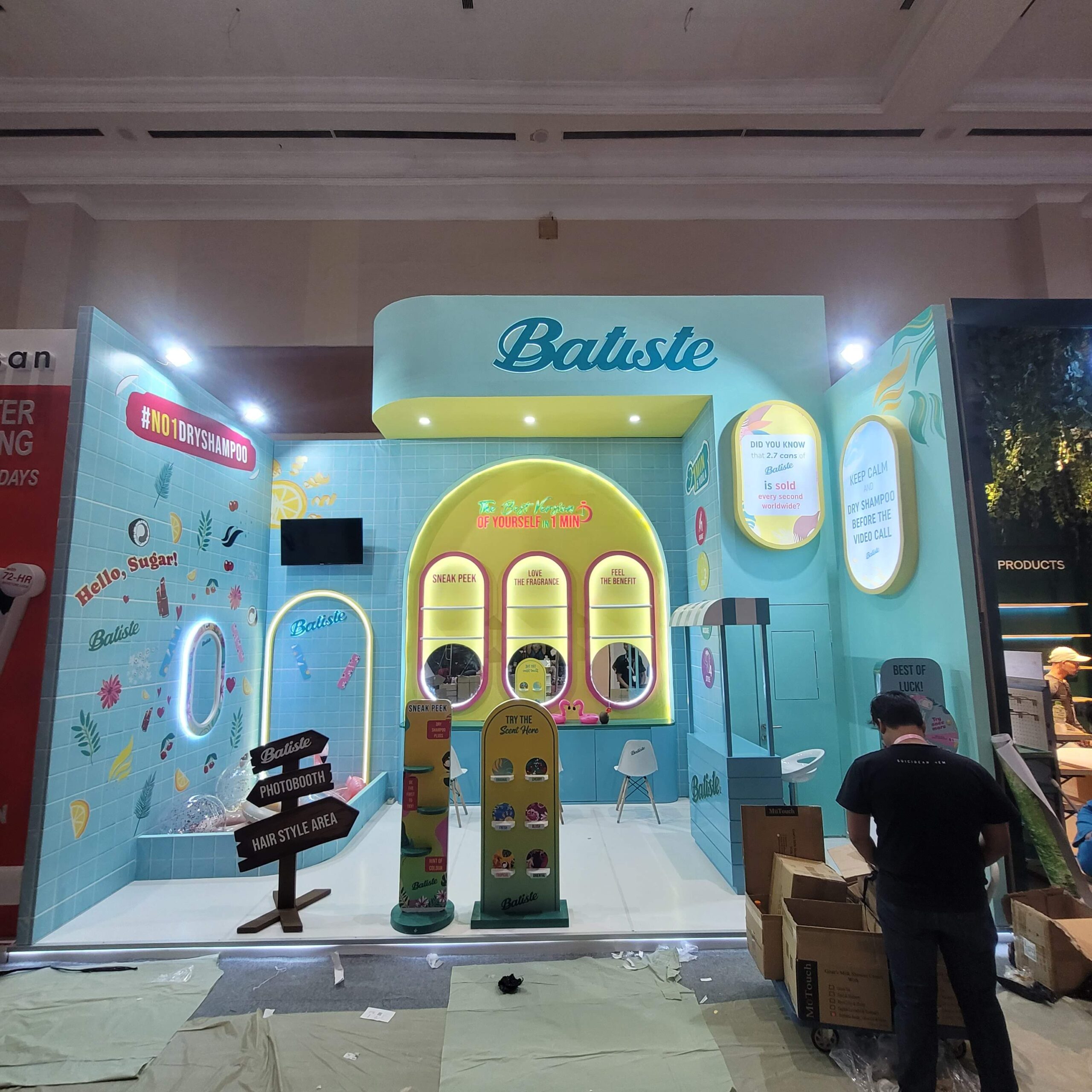 Booth Pameran Batiste Jakarta - Exhibition Stand Booth Contractor ...